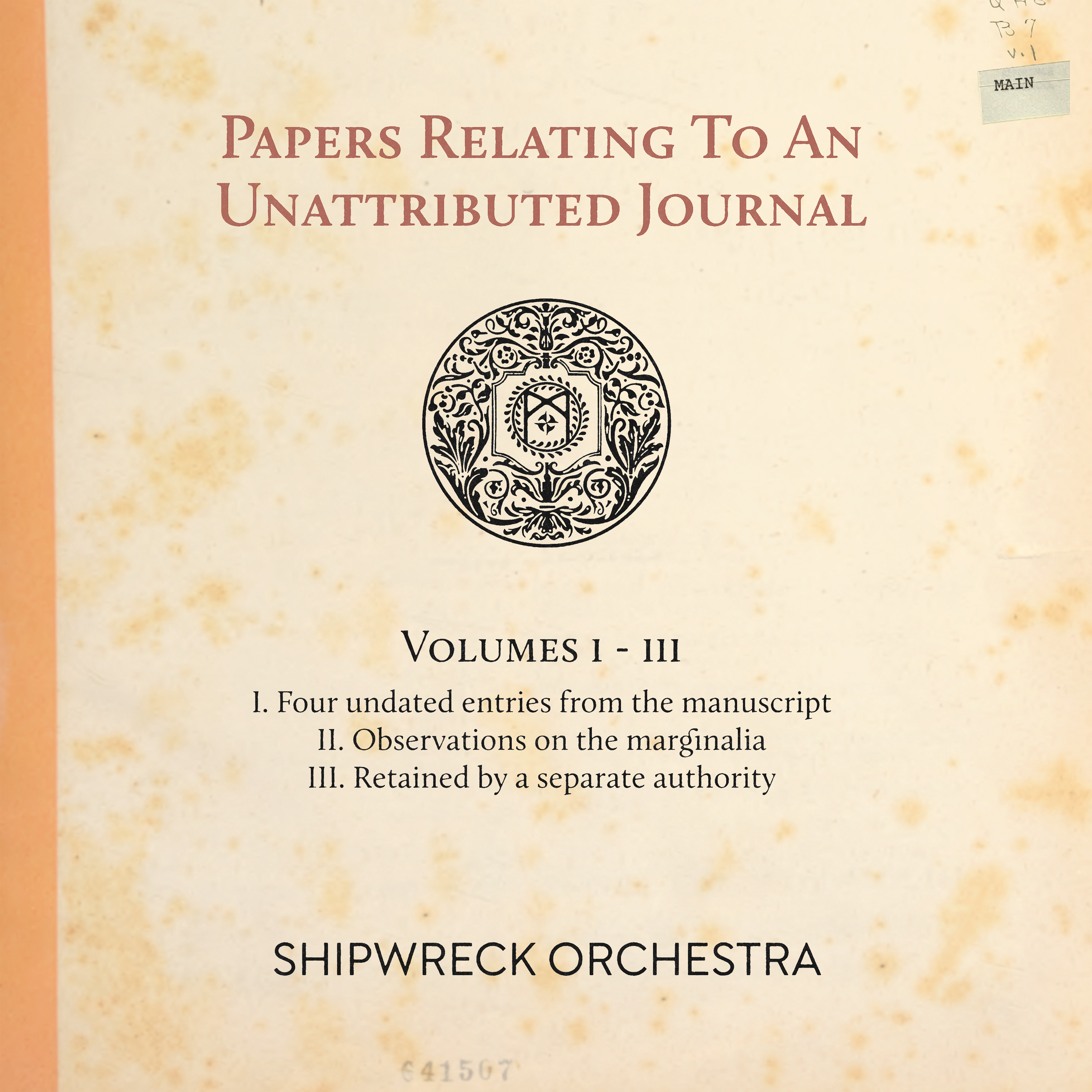 Papers Relating to an Unattributed Journal
